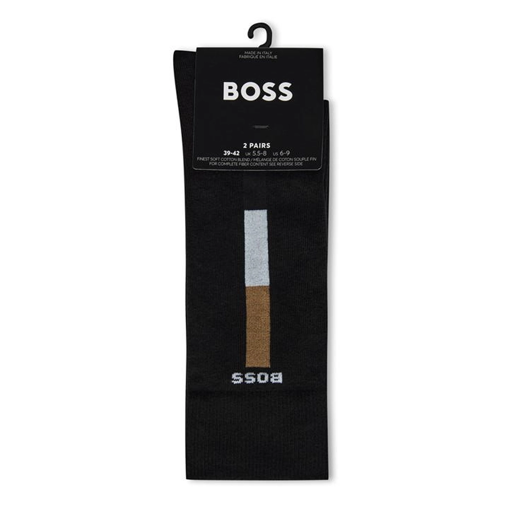 Hugo Boss 2p Rs Iconic Stripe 10267131 0 - Black